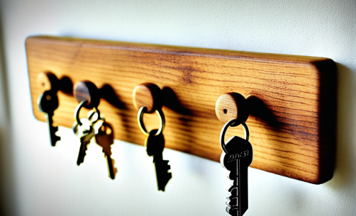 wooden-key-hanger-972904457